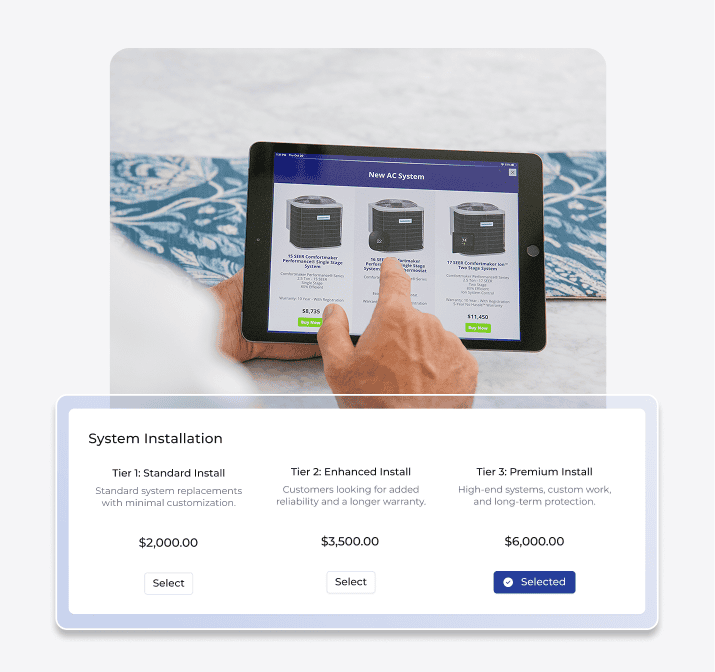 FieldPulse pricebook feature